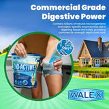 Walex Bio-Active Home Residential Septic Tank Treatment Beneficial Enzymes, Waste and Paper Digesting Additives Tabs, 1 Year Supply, 12 Treatments