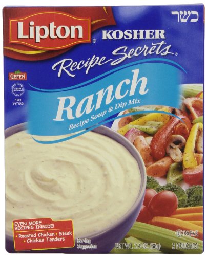 Lipton Recipe Secrets, Ranch Soup & Dip Mix, 2.4 Ounce (Pack of 12)