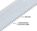 SILKY Professional BIGBOY Folding Saw 360mm Fine Teeth (352-36)