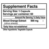 Aoratos Moro Red Orange 60 Count Vegetable Capsules