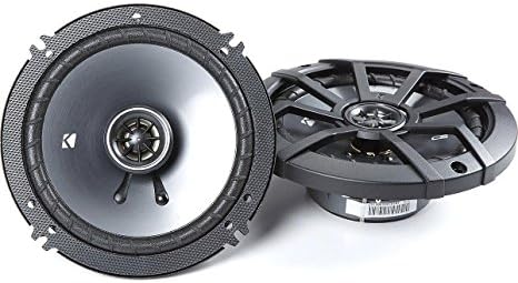Kicker 43CSC654 Car Audio 6 1/2in Coaxial CS Series Speakers 4 Ohm Speaker Pair (Renewed)