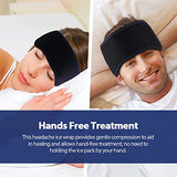 NEWGO Headache Ice Pack Head Wrap for Migraines, FSA or HSA Eligible Cold Pack Head Ice Therapy Wrap for Headache Relief, Tension, Sinus Pain, Chemo, Head Injuries