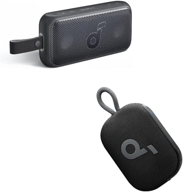 Soundcore Motion 300 Select 4 Go Bluetooth Speaker, Ultra Portable, Up to 20 Hours of Playtime, IP67 Waterproof and Dustproof, Floatable, Powerful Sound, Ideal for Indoors and Outdoors,