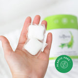 Eucalyptus Laundry Pods by AspenClean, New and Improved Packaging, Zero Plastic, EWG Verified™, Vegan, Hypoallergenic Natural Laundry Detergent - 36 Count