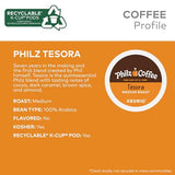 Philz Coffee Tesora K-Cup® Pod Coffee, Single Serve Keurig® K-Cup® Pods, Medium Roast Coffee, 20 count