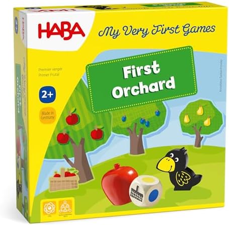 HABA My Very First Games - First Orchard Toddler Game - My First Orchard Game, Cooperative Toddler Board Games for 2 Year Olds - Made in Germany