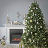 National Tree Company Artificial Full Christmas Tree, Green, Dunhill Fir, Includes Stand, 6 Feet