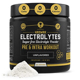 HRDWRK - Electrolytes Powder Keto Hydration Sugar Free with Magnesium, Potassium and Sodium - 100 Servings | Boost Endurance and Reduce Fatigue with This Electrolytes Supplement - Maximum Hydration