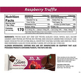 NuGo Slim Variety - Brownie Crunch 12 Bars & Raspberry Truffle 12 Bars, Low Net Carb, Keto Friendly, Gluten Free, 24 Count