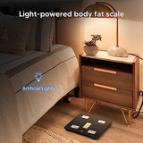 arboleaf Scale for Body Weight, Dual Charging Modes, Solar Power and Conventional Charging