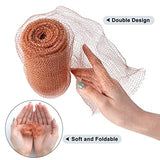 Copper Mesh Roll for Mice Rat Rodent Repellent, Sturdy 5’’ * 32Ft Copper Wool Mouse Trap for Bat Snail Bird Control with Packing Tool