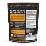 Laird Superfood Organic Performance Mushroom Blend with Chaga, Cordyceps, Lion's Mane and Maitake for Energy and Cognition, 3.17 oz. Bag, Pack of 1