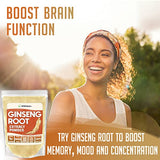 XPRS Nutra Ginseng Root Extract Powder - Ginseng Powder Supports Cognitive Function, Physical Performance, and Immune System - Vegan Friendly Panax Ginseng in Powder Form (4 Ounce)