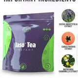 TLC IASO TEA INSTANTANE 25 Sticks für 1 Monat, DIURETISCH, DETOXIFIE DRAINE DRAINE GEWICHT 100% PLANTES