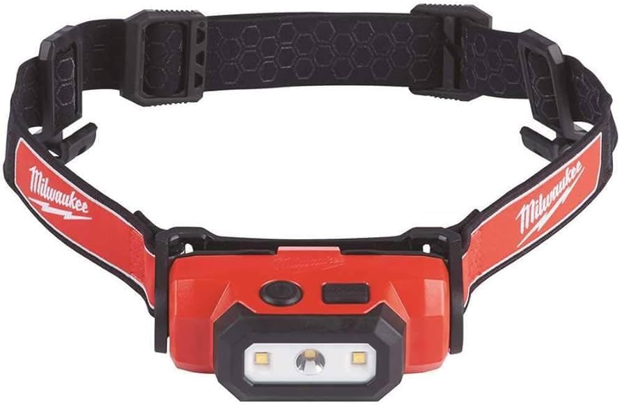 Milwaukee 2111-21 475-Lumen LED Rechargeable Hard Hat Headlamp