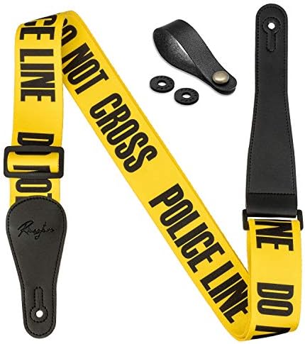 Guitar Strap, Soft Shoulder Strap for Acoustic, Electric and Bass Guitars