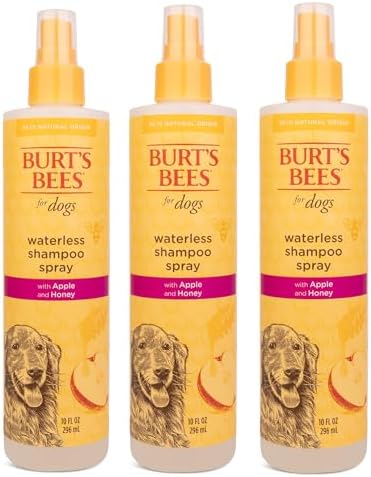 Burt's Bees for Pets Waterless Shampoo Spray for Dogs with Apple and H