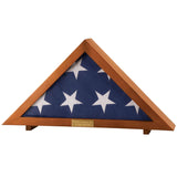 FOR VALLEY TRADERS Personalized Display Case for Veterans Burial Flag