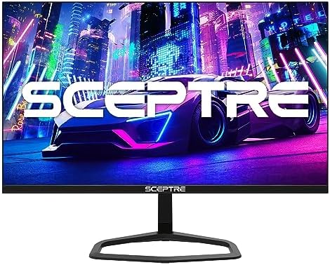 Sceptre 27 inch 240Hz Gaming Monitor AMD FreeSync Premium HDMI DisplayPort Build-in Speakers Machine Black 2024 (FWD240 Series)