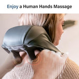 arboleaf Neck Massager for Pain Relief Deep Tissue, Shiatsu Neck and Shoulder Massager with Heat, Hands-Free, Cordless, Gift for Men Women