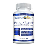Research Verified® Prosta Relief - Saw Palmetto and Bioperine® - Prostate Health; Bladder & Urinary Health, Drive and Performance; Pure Natural, 90 Capsules (1 Month Supply)