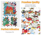 Ciesa Advent Calendar 2024 Christmas Jigsaw Puzzle - Christmas Emporium, 24 Parts - 1008 Pieces Puzzles Countdown to Christmas, Christmas Gifts for Adults and Kids, Home Decoration 27.5in x 19.7in