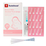 Breastmilk Test Strips, Fast and Accurate Home Breastfeeding Test Strips, 2 Minute Results, 20 Pack