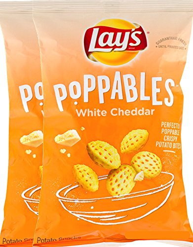 Lays Poppables White Cheddar Perfectly Poppable Crispy Potato Bites Net Wt 5 Oz (2)