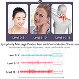 Neck Acupoints Lymphvity Massage Device for Women, Cordless Neck Massager for Pain Relief Portable Neck Relaxer, Lymphatic Drainage Machine with 12 Modes Christmas Mother's Day Father's Day Gifts (1)