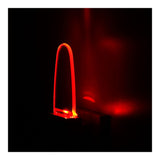 REMINDA 4 Pack Auto Nightlight Lamp with Dusk to Dawn Sensor for Bedroom, Plug in, Red