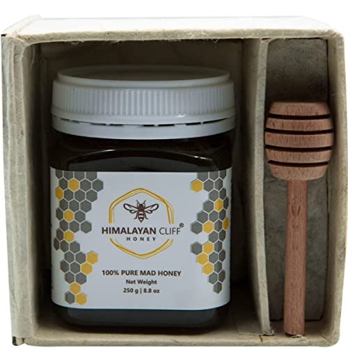 Mad Honey Nepal 8.8 Oz - Himalayan Cliff Honey | Wildflower Honey from the Nectar of Rhododendron Plant | Medicinal Honey