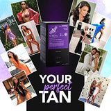 Norvell Venetian Sunless Tanning Solution, Medium Cool Violet-Brown Tan, 1 Gallon – Professional Spray Tan Solution for Spray Tan Machine - Illuminate Natural Beauty with Instant, Long-Lasting Color