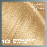 Clairol Root Touch-Up by Nice'n Easy Permanent Hair Dye, 10 Extra Light Blonde Hair Color, Pack of 2