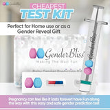 GenderBliss® Gender Prediction Test - Reveal if Your Baby is a boy or Girl from 8 Weeks - Instant Results Early Pregnancy Kit.