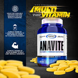 Gaspari Nutrition Anavite - Sports Multi-Vitamin with Amino Acids, Beta-Alanine and L-Carnitine, Enhanced Performance and Recovery, 180 Tablets