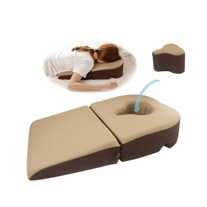 Prodigy TW 4 in 1 Face Down Pillow, vitrectomy Recovery Equipment,face Down Equipment After Eye Surgery,Also can Back、Side and Stomach Sleep, Prone Pillow (2 Sizes)