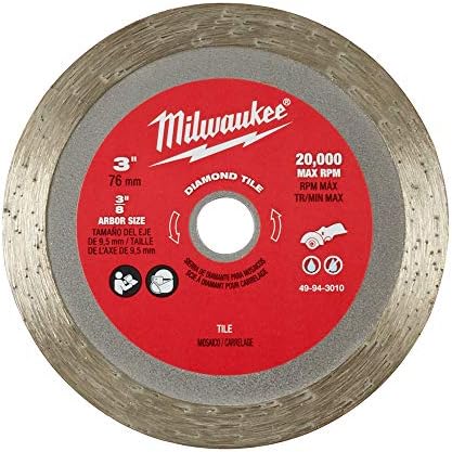 Milwaukee 49-94-3010 3 Inch Diamond Tile Blade