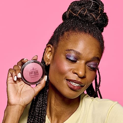 ESSENCE | Pure Nude Baked Blush | Highly Pigmented Baked Texture for a Bright, Healthy Glow | Available in 8 Gorgeous Shimmery Shades | Vegan & Cruelty Free (08 Berry Cheeks)