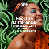 Wet Brush Go Green Curl Detangler Hair Brush - Black - Ultra-Soft IntelliFlex Detangling Bristles Glide Through Tangles with Ease - Great For Curly Hair - No Split Ends & Pain-Free for Wet or Dry Hair