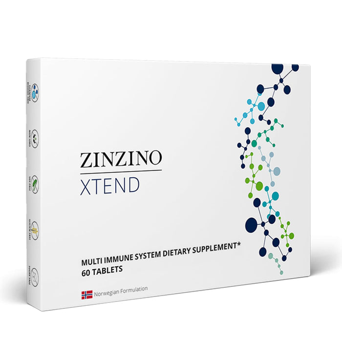 ZINZINO Xtend - Multi Immune System Dietary Supplement (2-pack) 60 Tablets each.