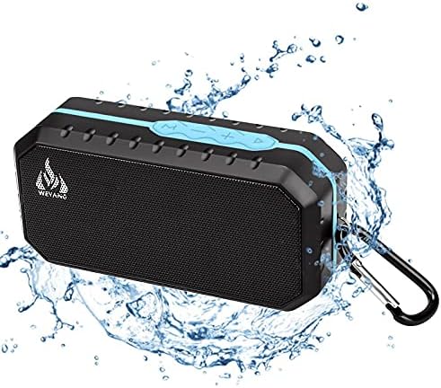 Portable Bluetooth Speaker,IP65 Waterproof Wireless Speaker,Wireless Outdoor Bluetooth Speakers,Bluetooth 5.0,Built in micSupport Micro SD/TF Card