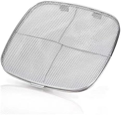 Replacement Splatter Shield for Ninja Foodi AG301,Stainless Steel Fine Mesh Splatter Screen for Ninja Foodi 5 in1 Indoor Grill Air Fryer AG300 AG400