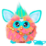 Furby Coral, 15 Fashion Accessories, Interactive Plush Toys for 6 Year Old Girls & Boys & Up, Voice Activated Animatronic