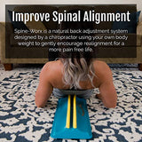 Spine-Worx Back Realignment Device – Thoracic and Lumbar Relief Back Stretcher – Spinal Alignment – Back Stretching Device – Chiropractic Alignment – Back Stretching Device – Back Support Product