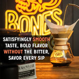 Bones Coffee Company Ruff Weather Flavored Coffee Bones Cups Oatmeal Creampie Flavor | 12ct Single-Serve Coffee Pods | Keurig Coffee Pod From Disney Tim Burton's The Nightmare Before Christmas