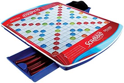 Hasbro Gaming Scrabble Deluxe Edition Board Game, (Amazon Exclusive)