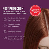 Madison Reed Root Perfection Permanent Root Touch Up, Red 6R Pesaro, 10 Minutes for 100% Gray Root Coverage, Ammonia-Free Hair Dye, Two Applications