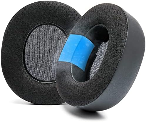 WC Freeze Nova Pro Wireless - Cooling Gel Earpads for Arctis Nova Pro Wireless ONLY (Doesn’t Fit Other Models), Made by Wicked Cushions, Improved Durability, Thickness & Sound Isolation | Black