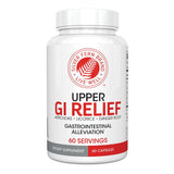 Silver Fern GI Relief - Natural Herbal Supplement - All Natural with Artichoke Leaf Extract, Ginger Root Extract, and GutGuard Licorice Flavonoids (1 Bottle - 60 Capsules - 30 Day Supply)
