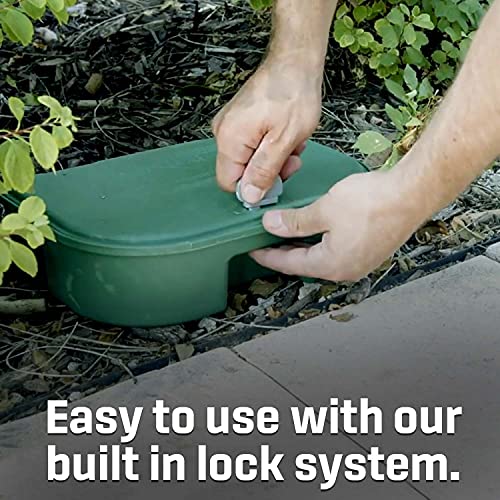 Exterminators Choice - Replacement Bait Box Key - Works with Green and Black Exterminators Choice Bait Boxes - Bait Boxes Control Mice and Other Pests